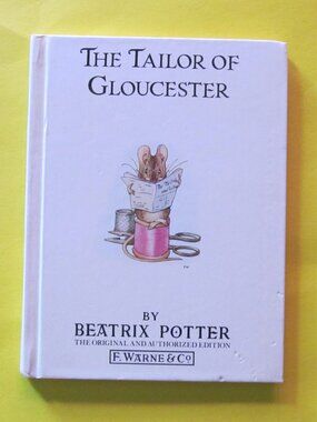 3/$20 Beatrix Potter book Rabbit The Tailor of Gloucester